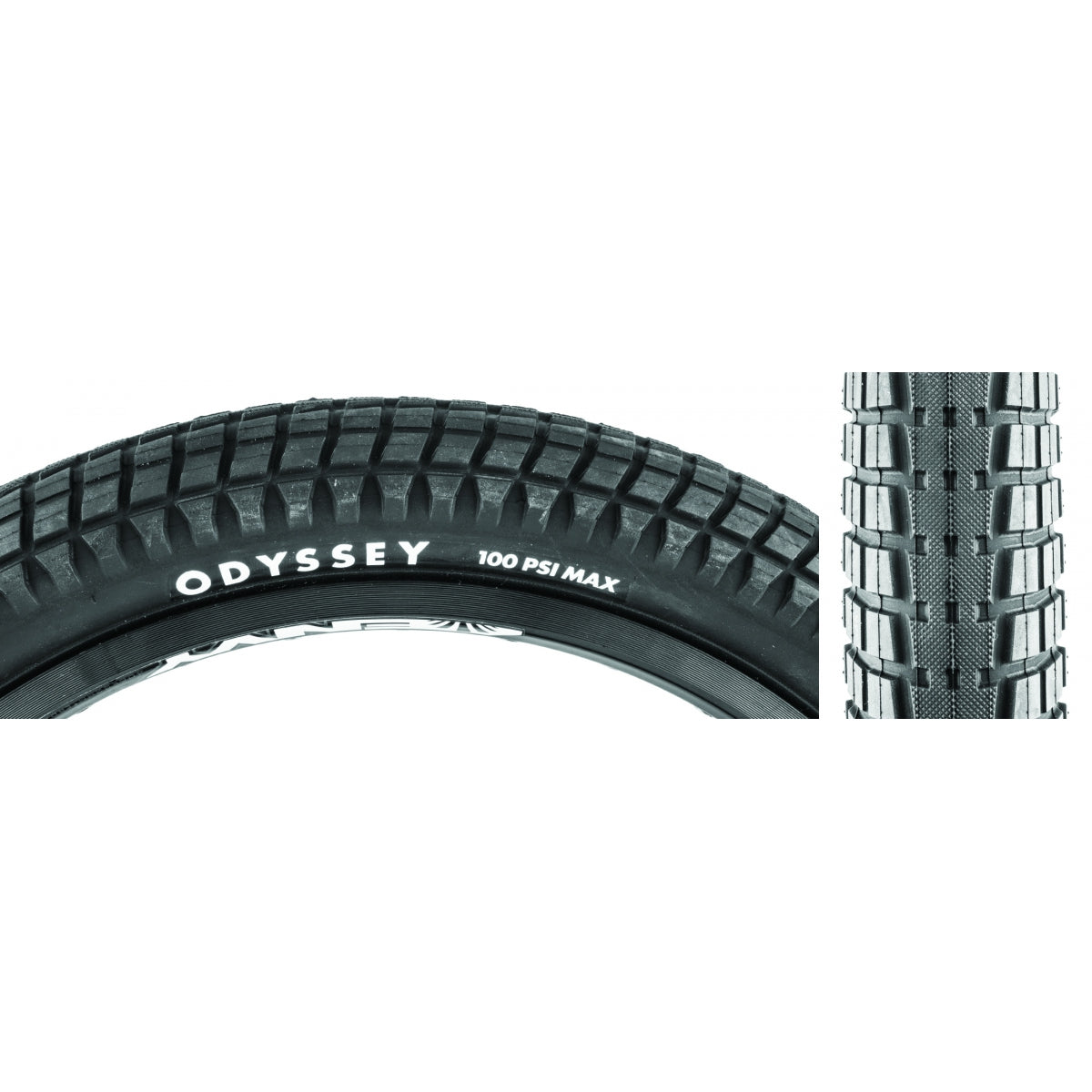 ODYSSEY TIRE ODY MIKE A 20x2.25 BK/Black WIRE - ODYSSEY
