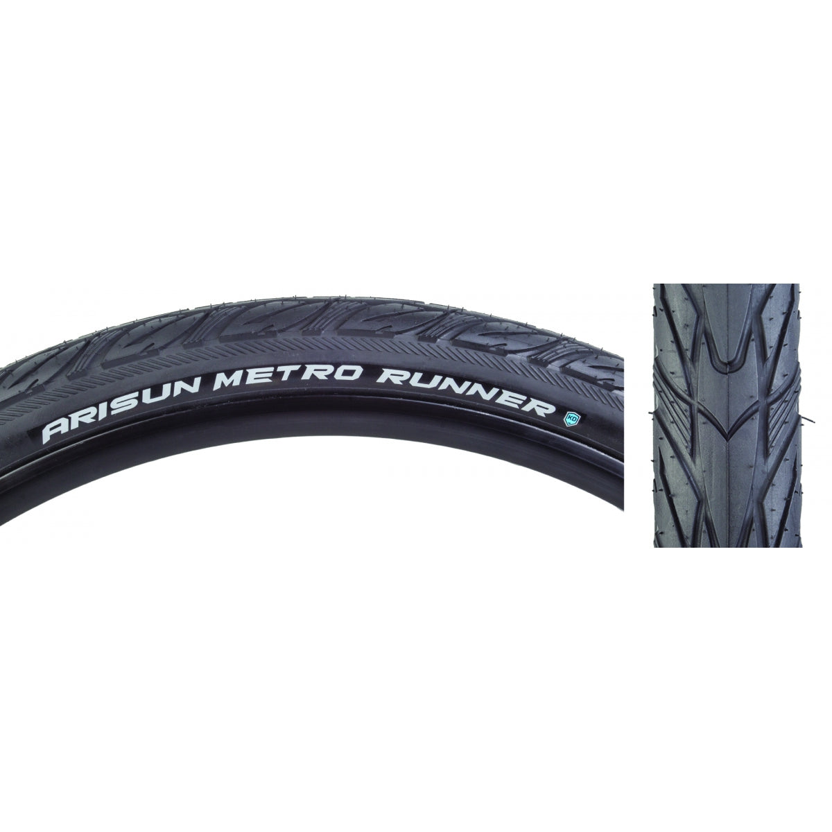 ARISUN TIRE ARISUN METRO RUNNER 27.5x1.75 BK WIRE/60 KD - ARISUN