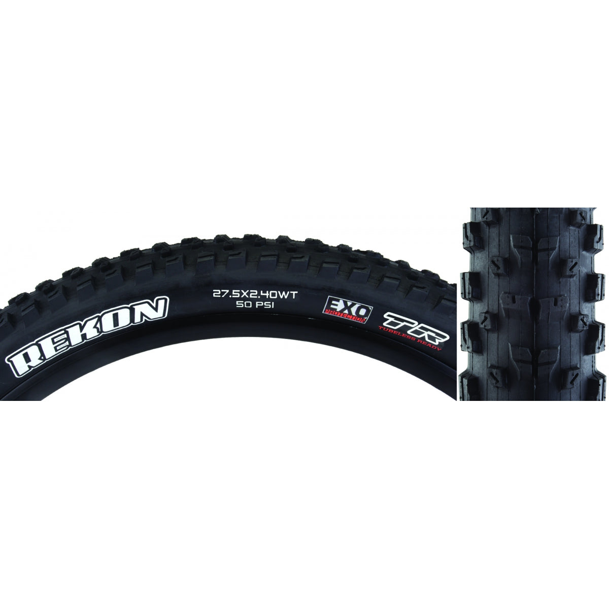 MAXXIS TIRE MAX REKON 27.5x2.4 BK FOLD/60 DC/EXO/TR - MAXXIS