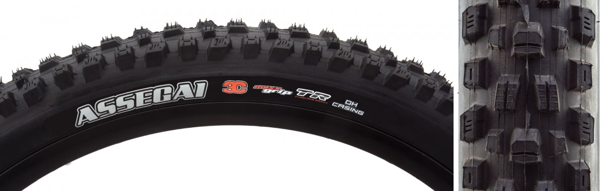 MAXXIS TIRE MAX ASSEGAI 29x2.5 BK FOLD/60X2 3CG/TR/DH - MAXXIS