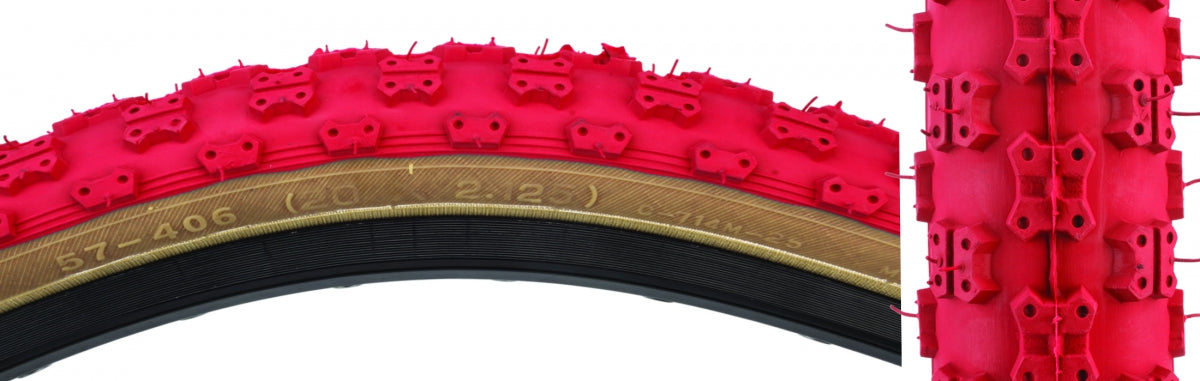 SUNLITE TIRE SUNLT 20x2.125 RD/SK MX3 C714 WIRE - SUNLITE