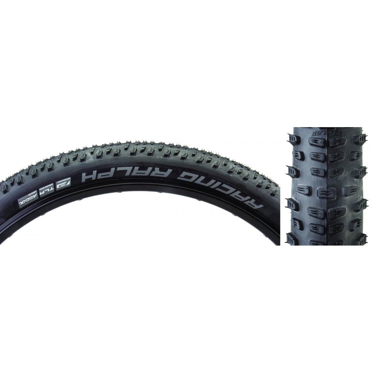 SCHWALBE TIRE SWB RACING RALPH 29x2.25 PERF TWIN BK/BSK ADDIX TLR FOLD - SCHWALBE