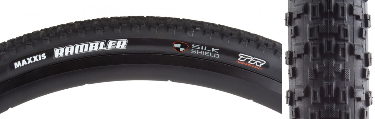 MAXXIS TIRE MAX RAMBLER 700x38 BK FOLD/60 DC/SS/TR - MAXXIS
