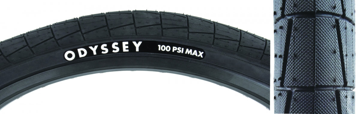ODYSSEY TIRE ODY BROC RAIFORD D-PLY 20x2.25 BK/Black WIRE - ODYSSEY