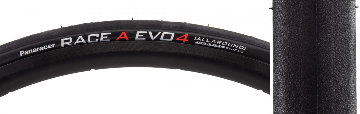 PANARACER TIRE PAN RACE-A 700x23 FOLD EV04 BK/BK - PANARACER