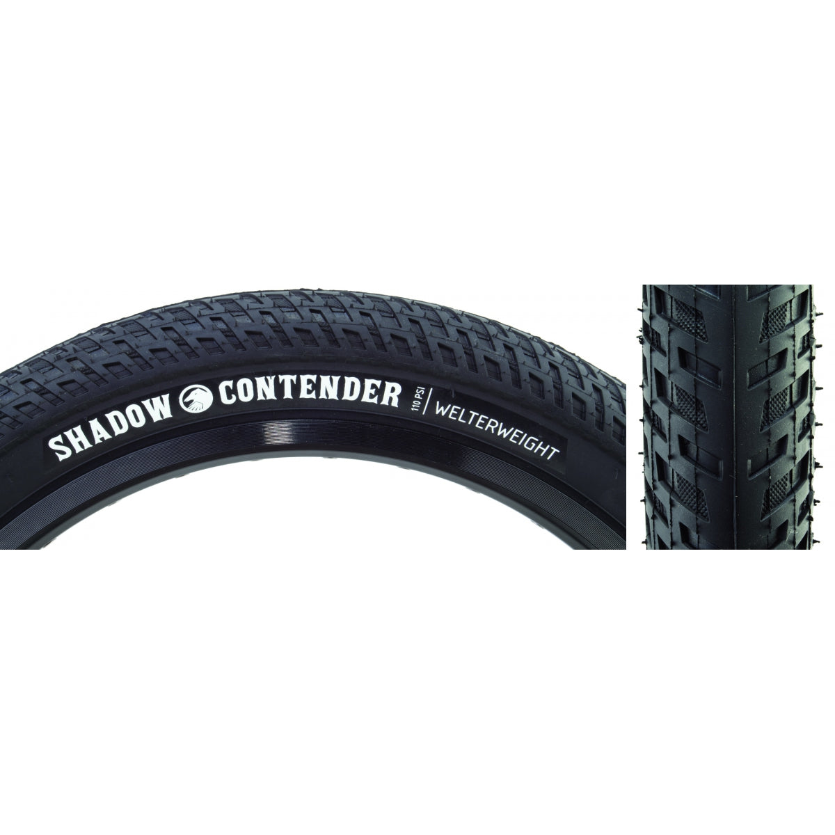 THE SHADOW CONSPIRACY TIRE TSC CONTENDER WELTERWEIGHT 20x2.35 WIRE BK/Black - THE SHADOW CONSPIRACY