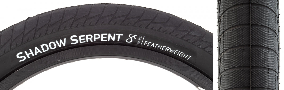 THE SHADOW CONSPIRACY TIRE TSC SERPENT 20x2.3 WIRE BK/Black - THE SHADOW CONSPIRACY