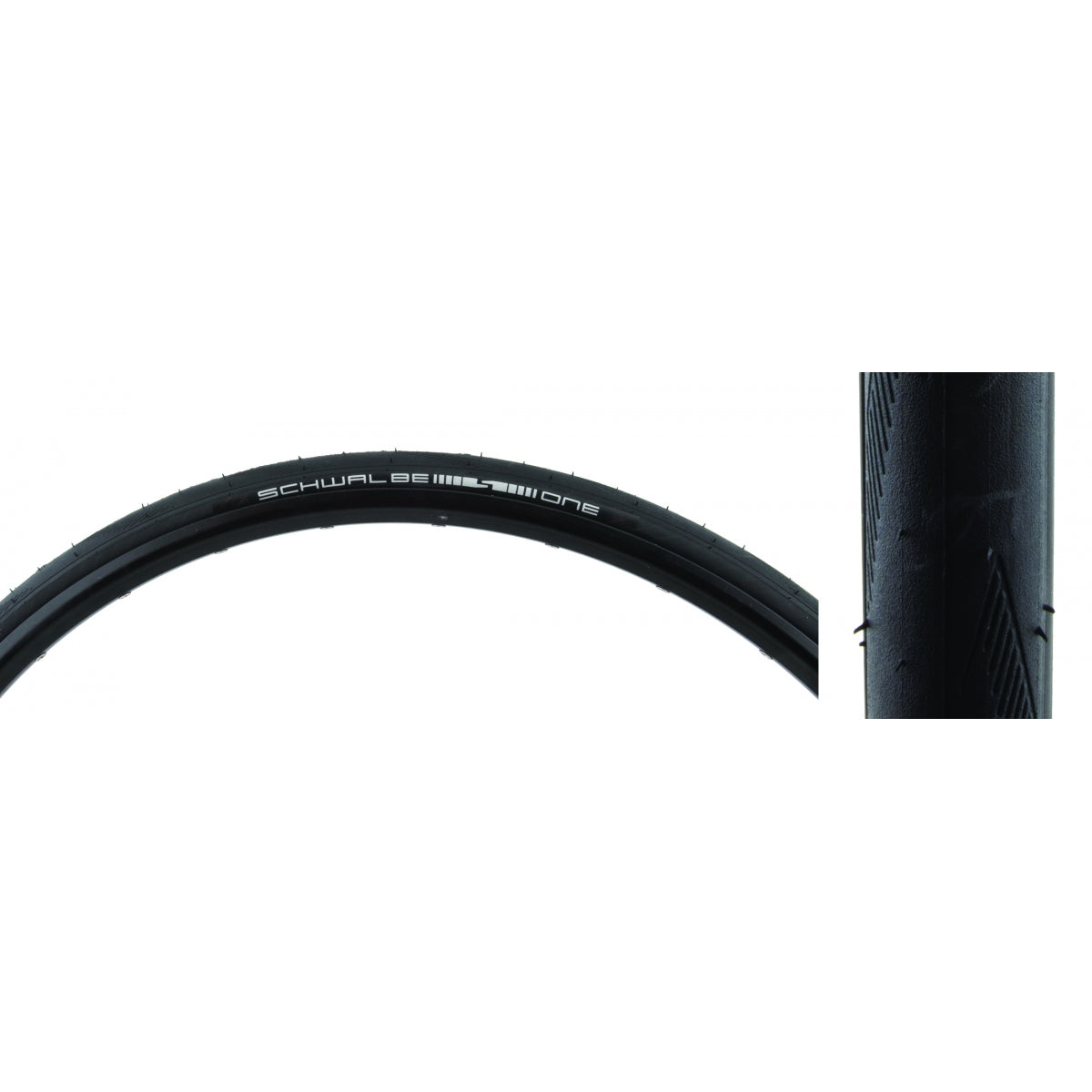 SCHWALBE TIRE SWB ONE 700x25 PERF MICRO BK/BSK TLE FOLD - SCHWALBE