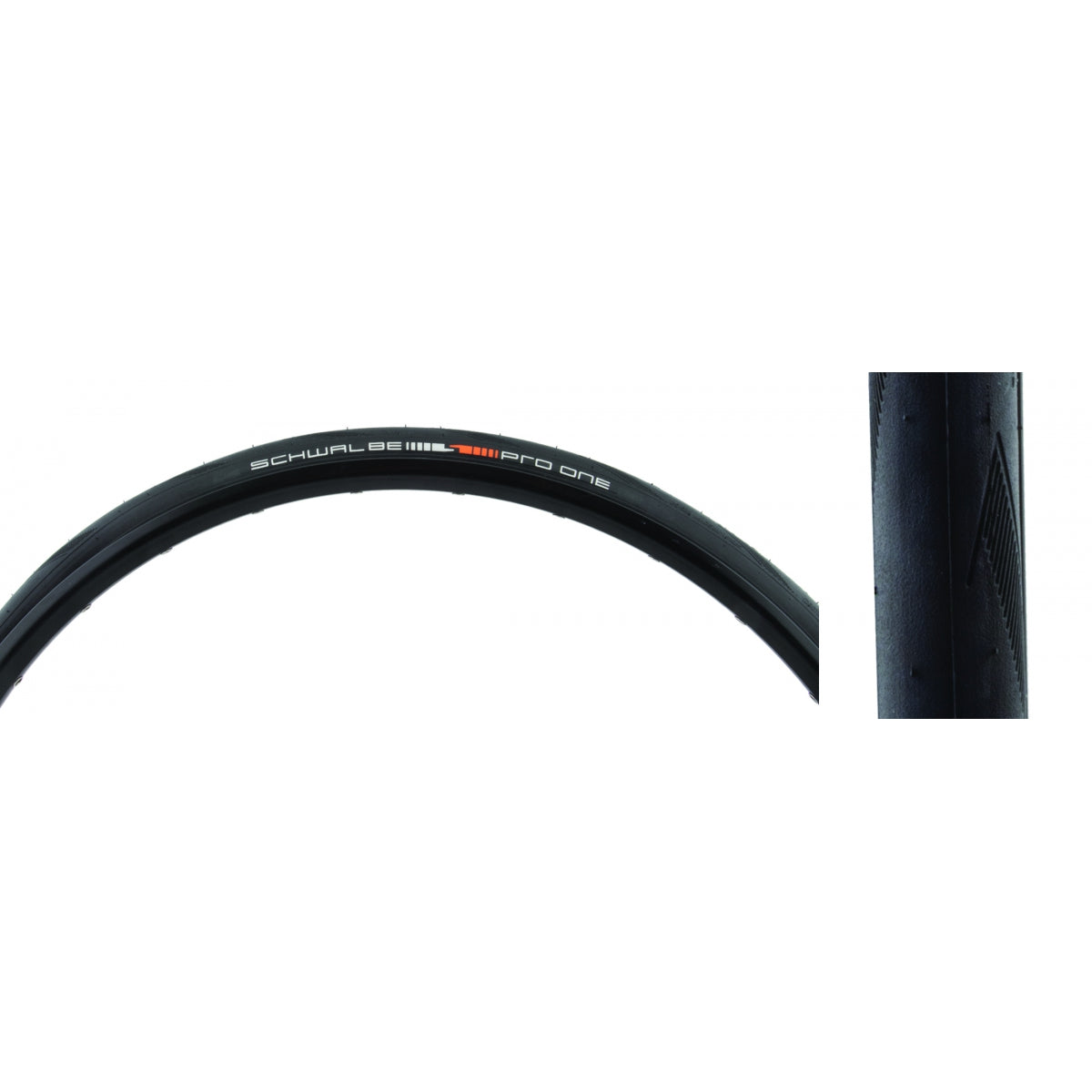 SCHWALBE TIRE SWB PRO ONE 700x25 EVO V-GUARD BK/BSK ADDIX RACE TLE FOLD - SCHWALBE