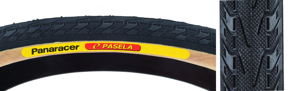 PANARACER TIRE PAN PASELA 20x1.5 WIRE BK/YSK - PANARACER