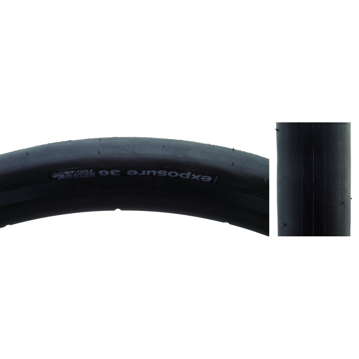 WTB TIRE WTB EXPOSURE 700x36 BK/BK ROAD TCS FOLD - WTB