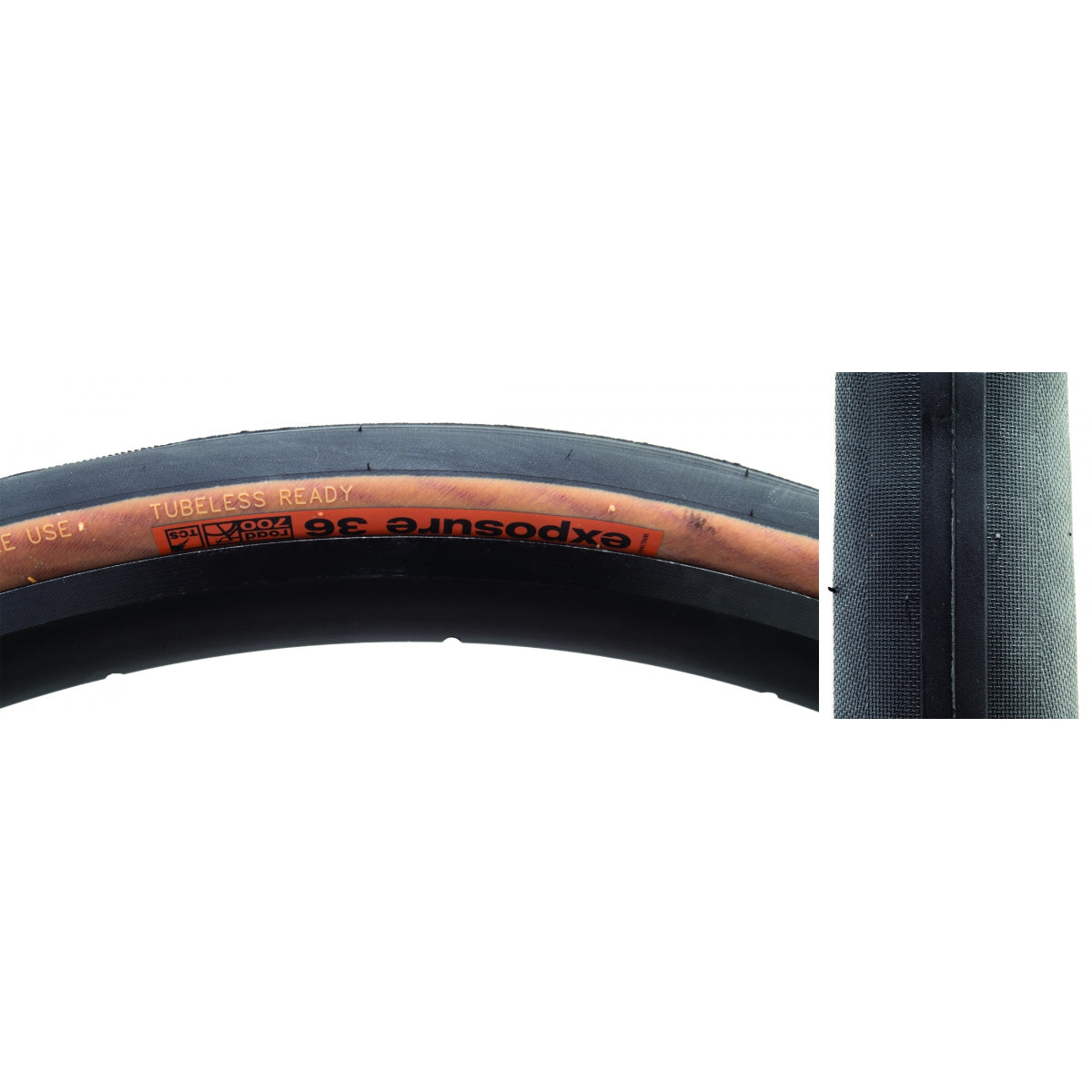 WTB TIRE WTB EXPOSURE 700x36 BK/SK ROAD TCS FOLD - WTB