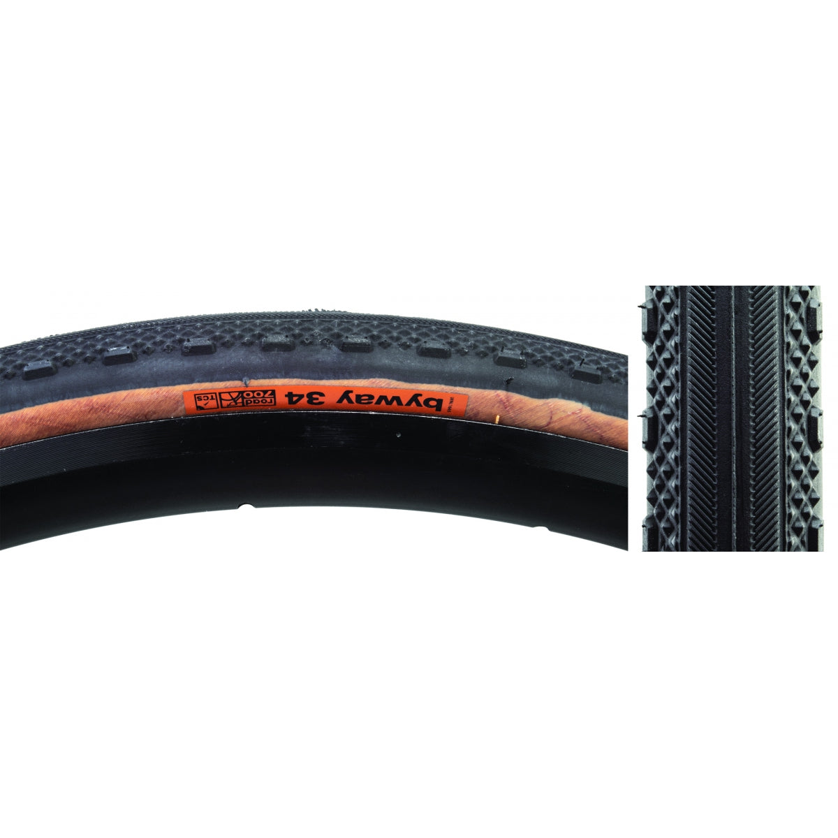 WTB TIRE WTB BYWAY 700x34 BK/SK ROAD TCS FOLD - WTB