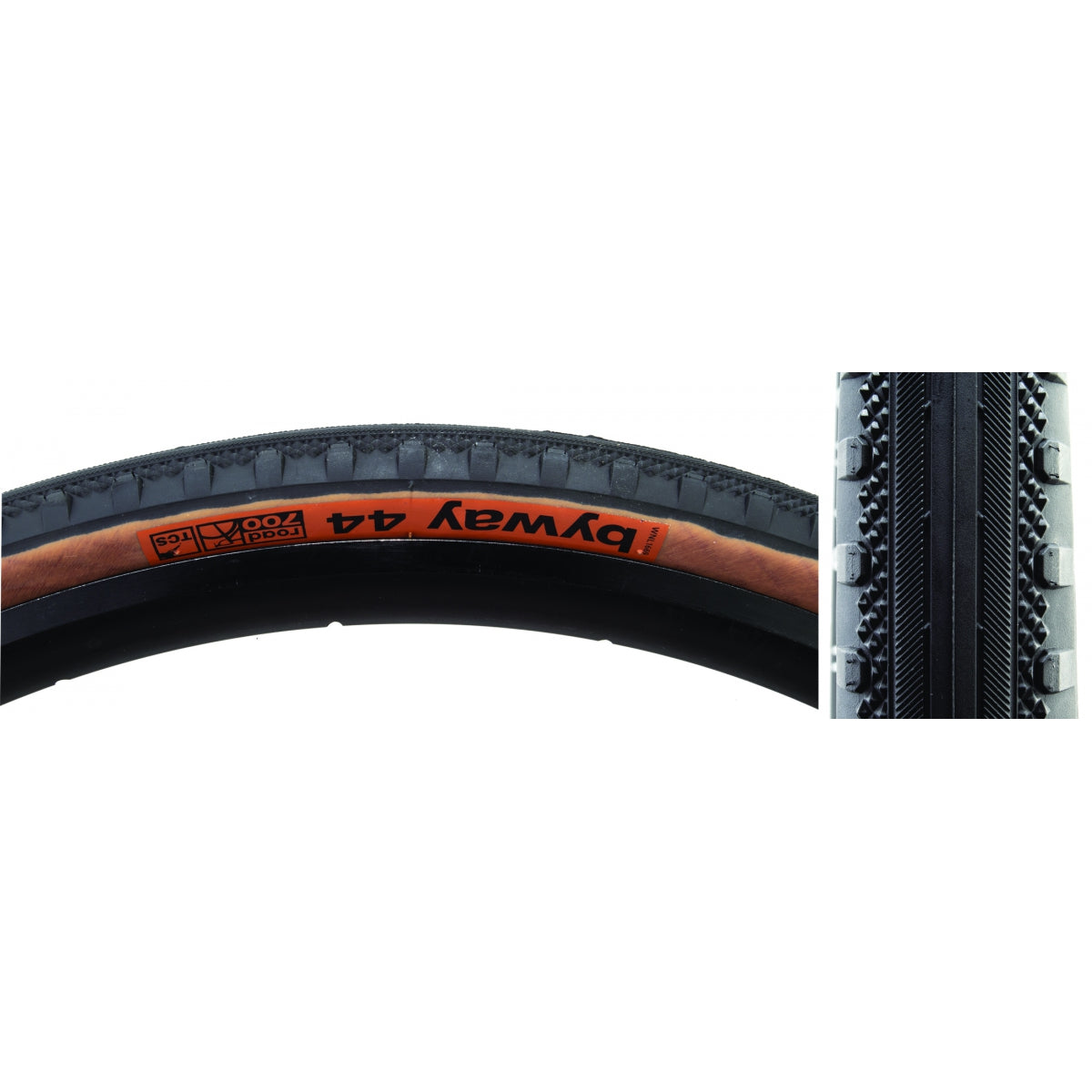 WTB TIRE WTB BYWAY 700x44 BK/SK ROAD TCS FOLD - WTB