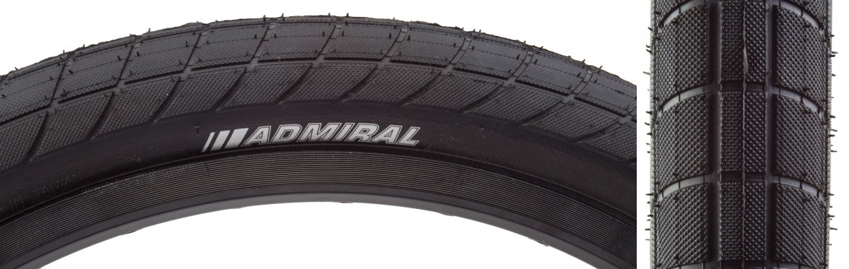 KENDA TIRE KEN ADMIRAL SPORT 20x2.35 BK/BK DTC/60 WIRE 100psi - KENDA