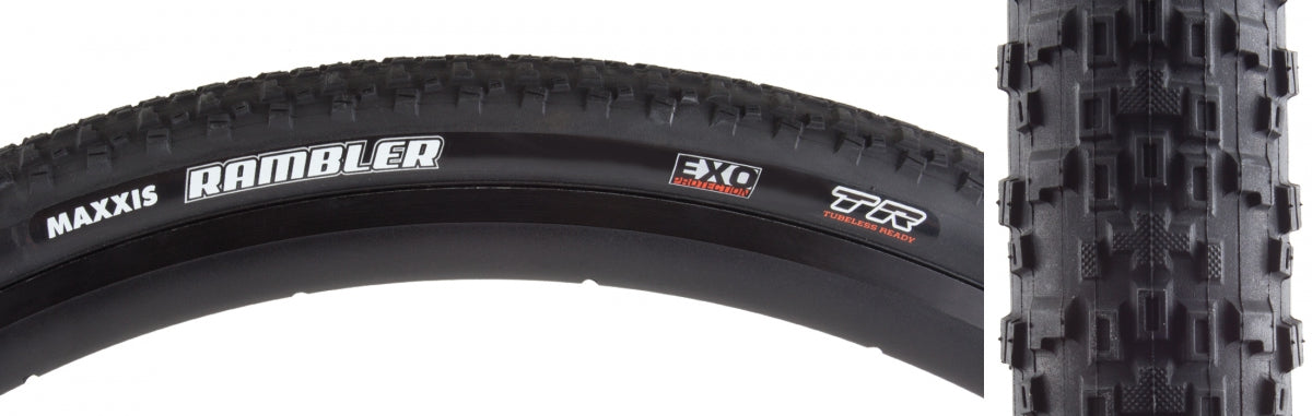 MAXXIS TIRE MAX RAMBLER 650Bx47 BK FOLD/120 DC/EXO/TR - MAXXIS