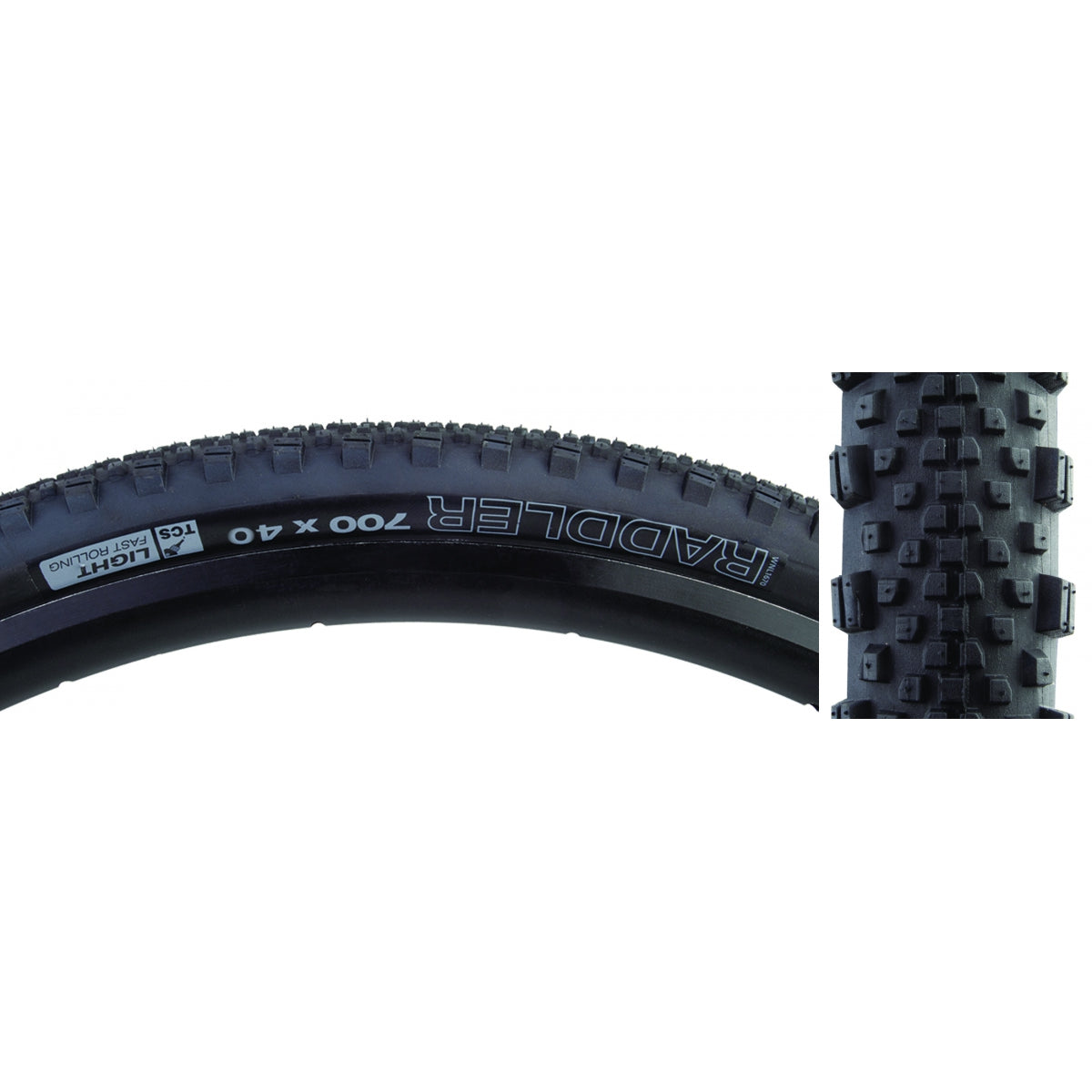 WTB TIRE WTB RADDLER 700x40 TCS LIGHT FR FOLD - WTB