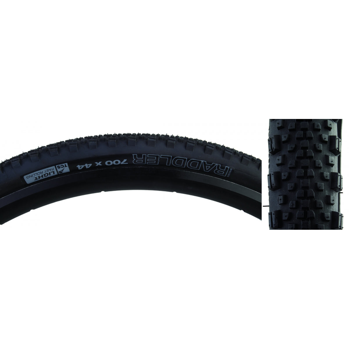 WTB TIRE WTB RADDLER 700x44 TCS LIGHT FR FOLD - WTB