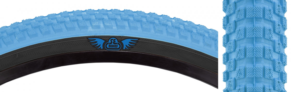 SE BIKES TIRE SE BIKES CUB 26x2.0 L-BU/BK WIRE/27/MPC - SE BIKES