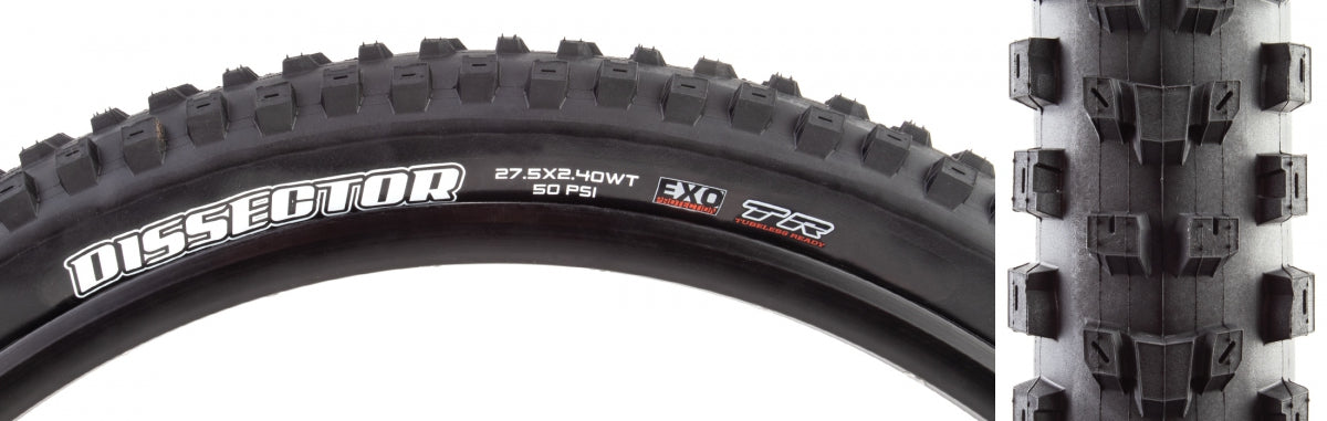 MAXXIS TIRE MAX DISSECTOR 27.5x2.4 BK FOLD/60 EXO/TR - MAXXIS