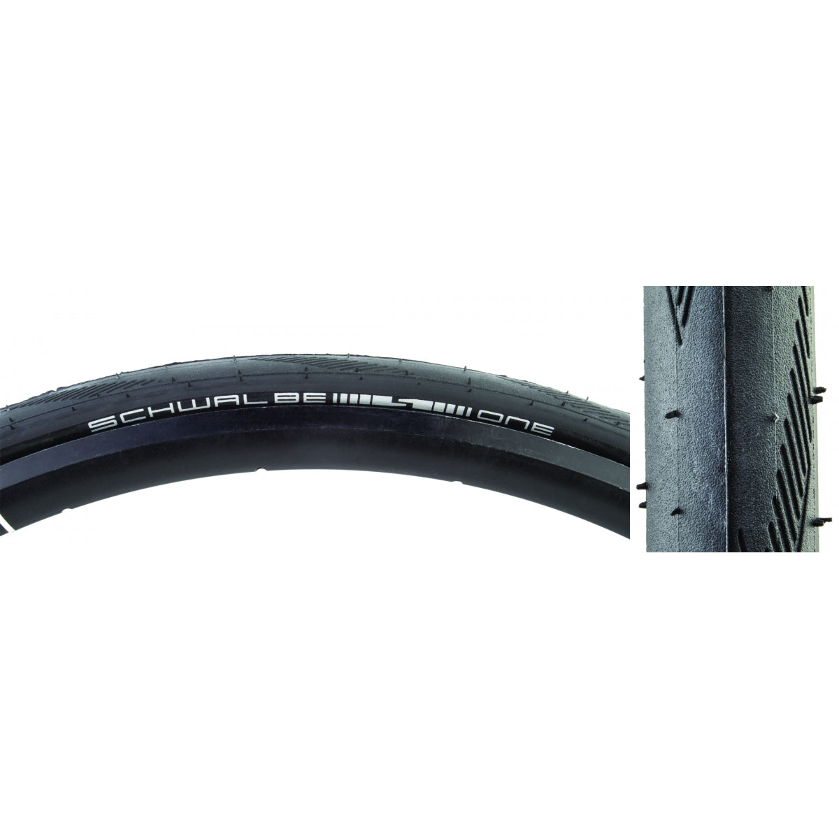 SCHWALBE TIRE SWB ONE 700x28 PERF MICRO R-GUARD BK/BSK ADDIX TLR FOLD - SCHWALBE