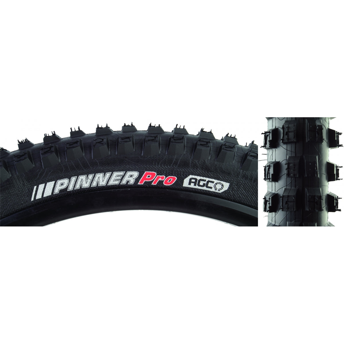 KENDA TIRE KEN PINNER PRO 29x2.4 BK/BK DUAL-LAYER/AGC/TLR/60 FOLD __psi - KENDA