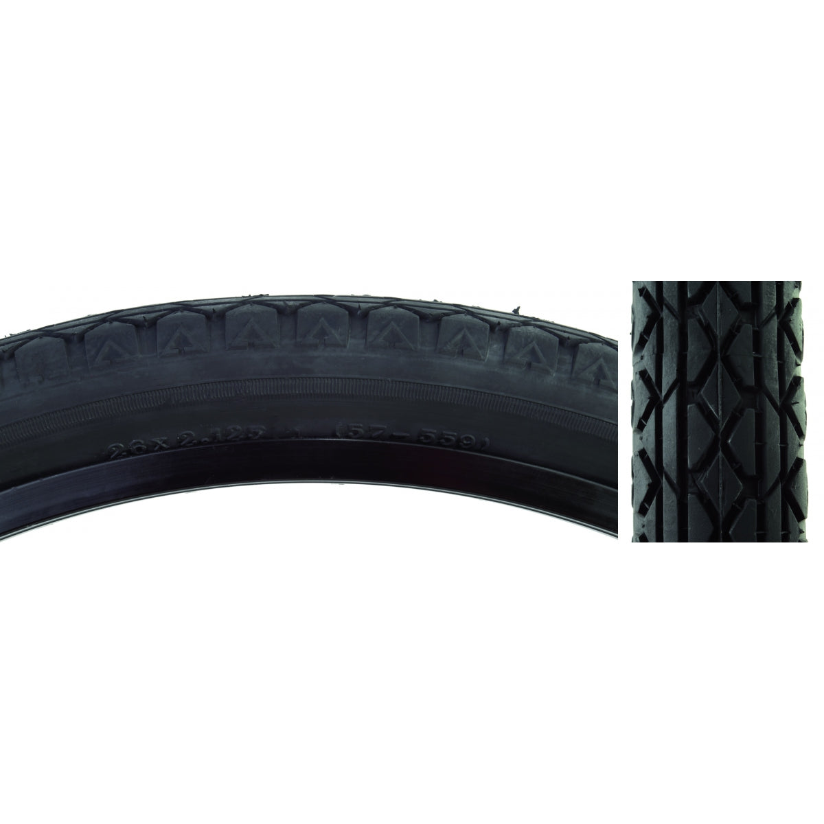 SUNLITE TIRE SUNLT 26x2.125 BK/BK CRUISER V52 FOLD-CB/30 65psi - SUNLITE