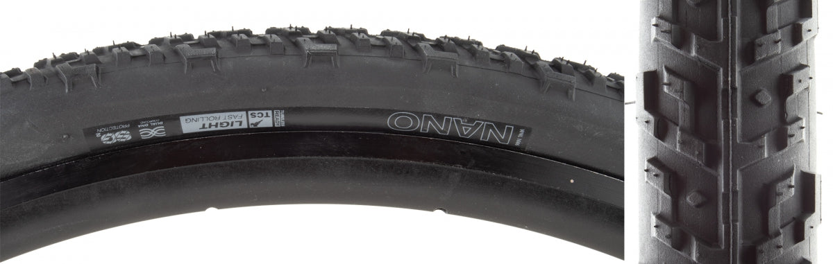 WTB TIRE WTB NANO 700x40 BK/BK TCS LIGHT FR/DUAL DNA/SG2 FOLD - WTB