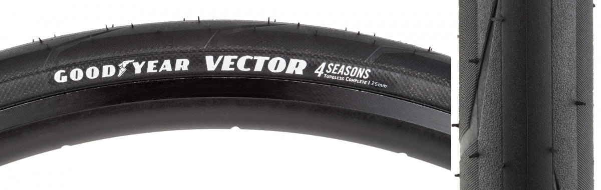 GOODYEAR TIRE GOODYEAR VECTOR 4SEASONS 700x25 BKFOLD TC/GSR/RSH/DIT - GOODYEAR