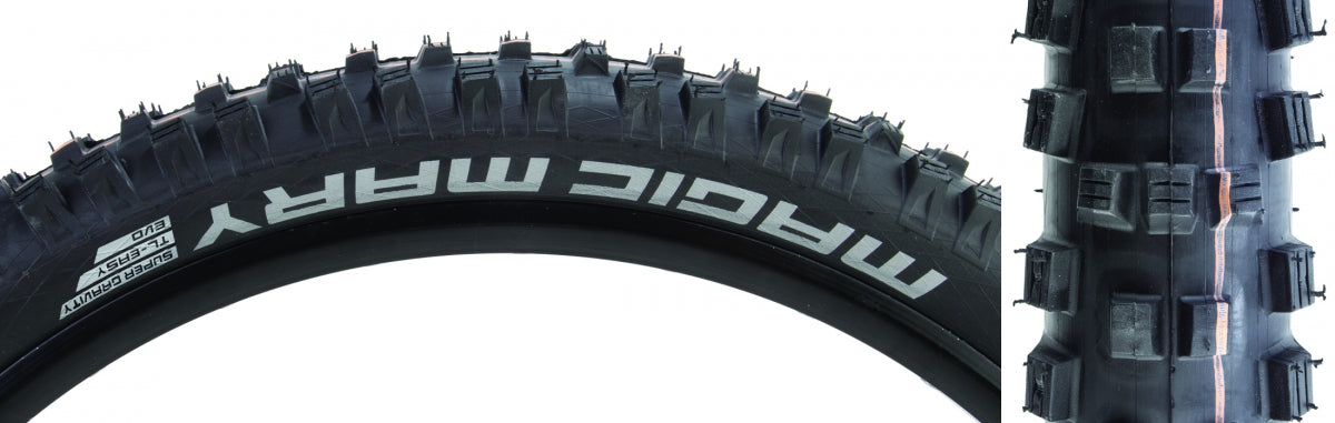 SCHWALBE TIRE SWB MAGIC MARY 27.5x2.6 EVO S-GRAVITY BK/BSK ADDIX SOFront TLR FOLD - SCHWALBE