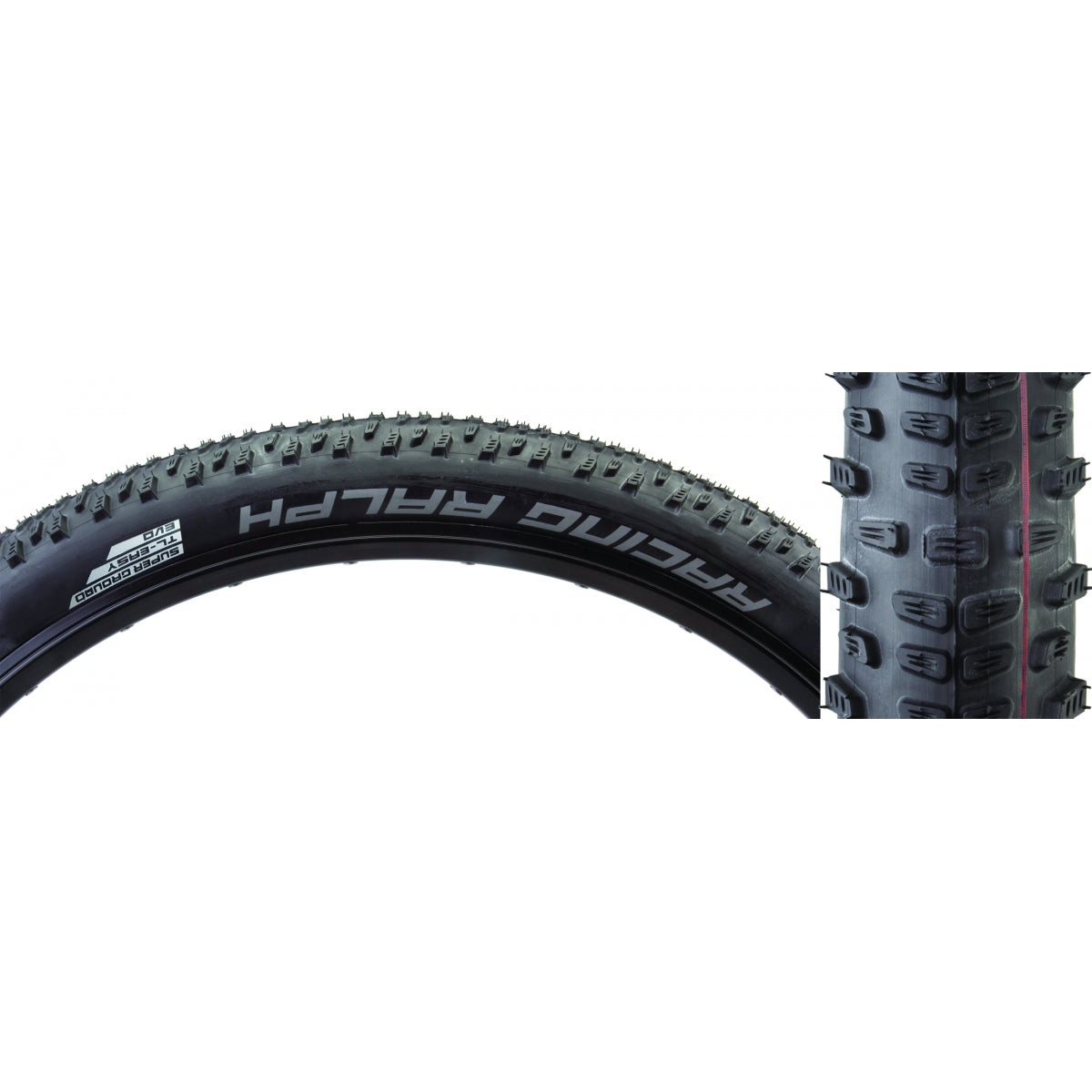 SCHWALBE TIRE SWB RACING RALPH 29x2.25 EVO S-GROUND BK/BSK ADDIX SPEED TLR FOLD - SCHWALBE