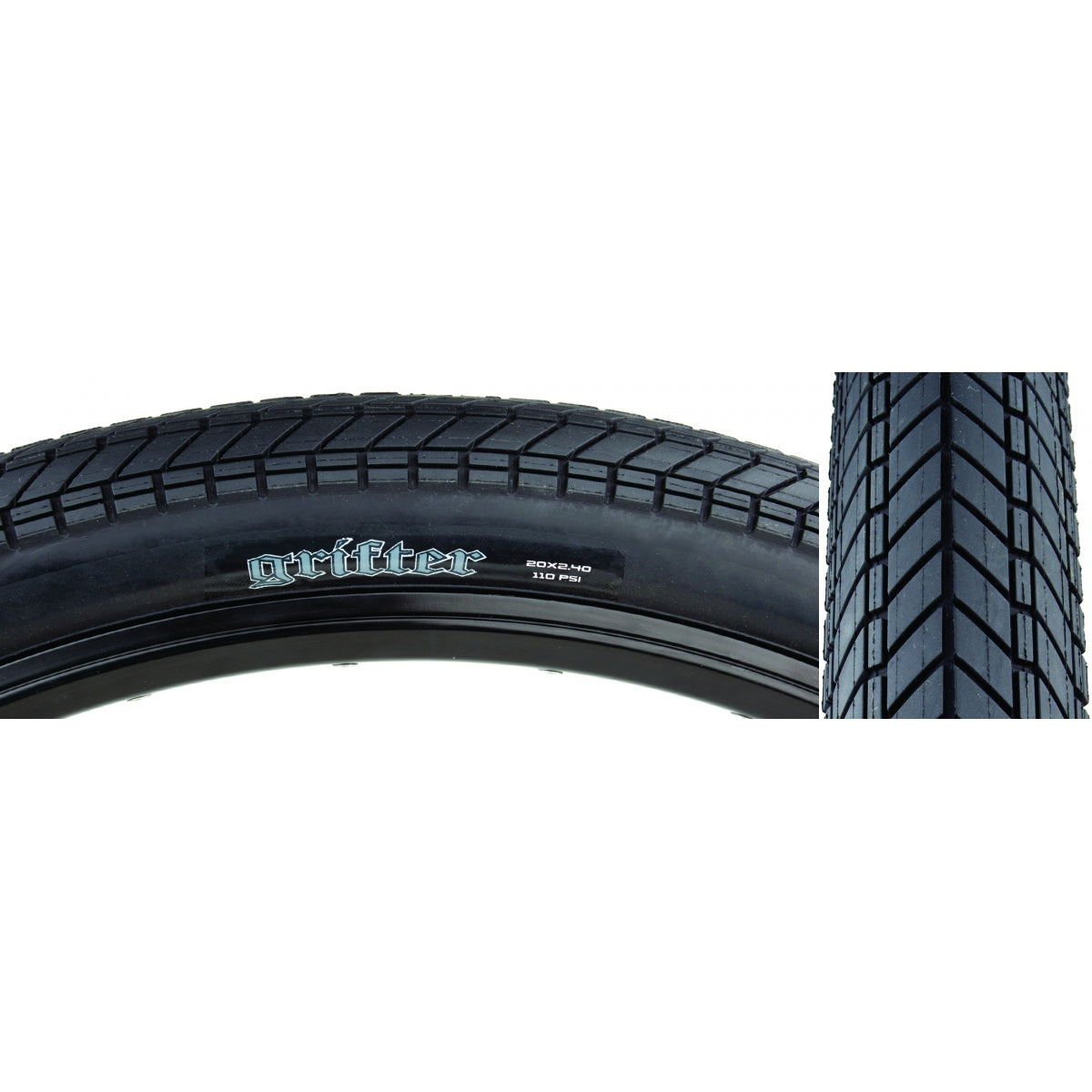 MAXXIS TIRE MAX GRIFrontER 20x2.4 BK FOLD/60 DC/2PLY - MAXXIS