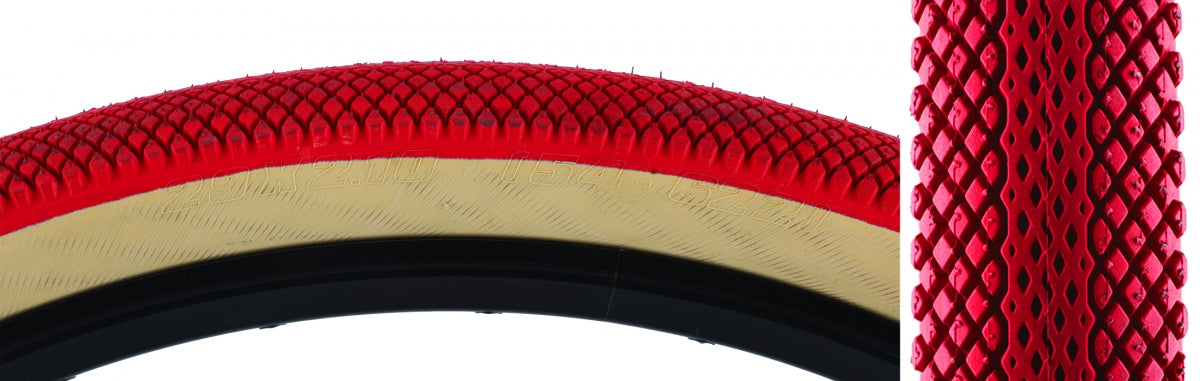 SE BIKES TIRE SE BIKES SPEEDSTER 29x2.1 RD/TAN WIRE/27/MPC - SE BIKES