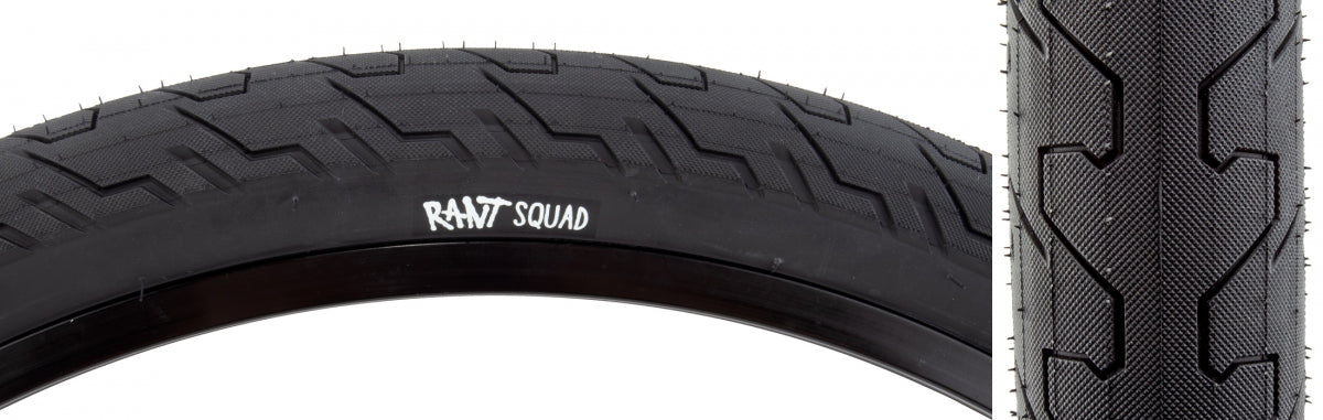 RANT TIRE RANT SQUAD 20x2.2 WIRE BK/Black - RANT