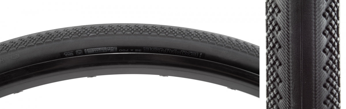 WTB TIRE WTB EXPANSE 700x32 BK/BK LIGHT FR TCS/120/DNA/SG2 FOLD - WTB