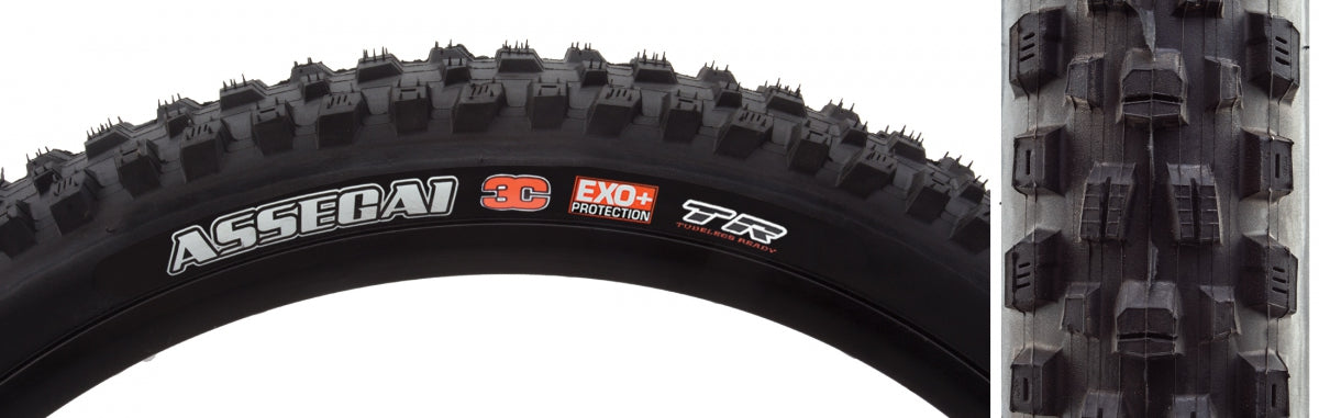 MAXXIS TIRE MAX ASSEGAI 27.5x2.5 BK FOLD/60 3CG/EXO+/TR/WT - MAXXIS