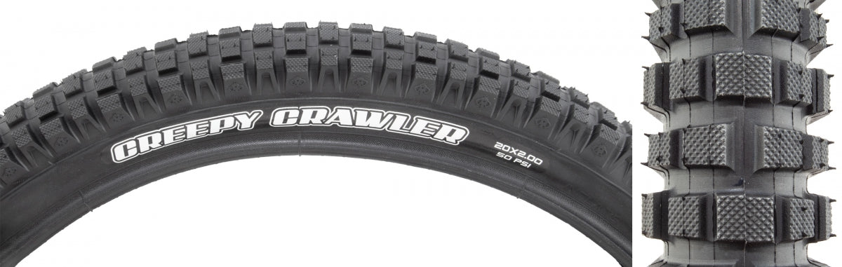 MAXXIS TIRE MAX CREEPYCRAWLER F (ISO 406) 20x2.0 BK WIRE/60 SC/ST - MAXXIS