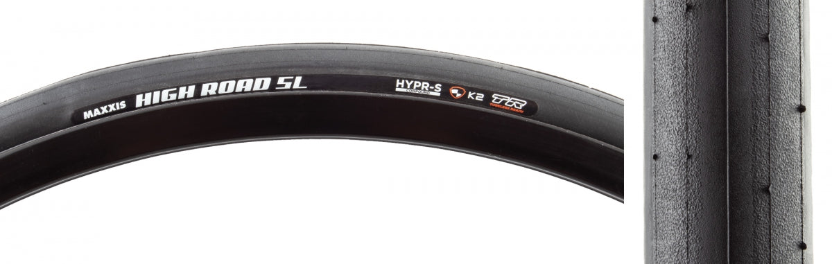 MAXXIS TIRE MAX HIGH ROAD SL 700x25 BK FOLD/170 HYPR-S/K2/TR - MAXXIS