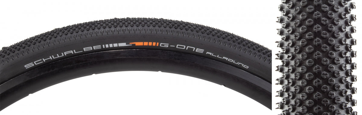 SCHWALBE TIRE SWB G-ONE ALLROUND 700x35 S-GROUND EVO BK/BSK E25 SP-GRP TLR ADDIX E25 FOLD - SCHWALBE