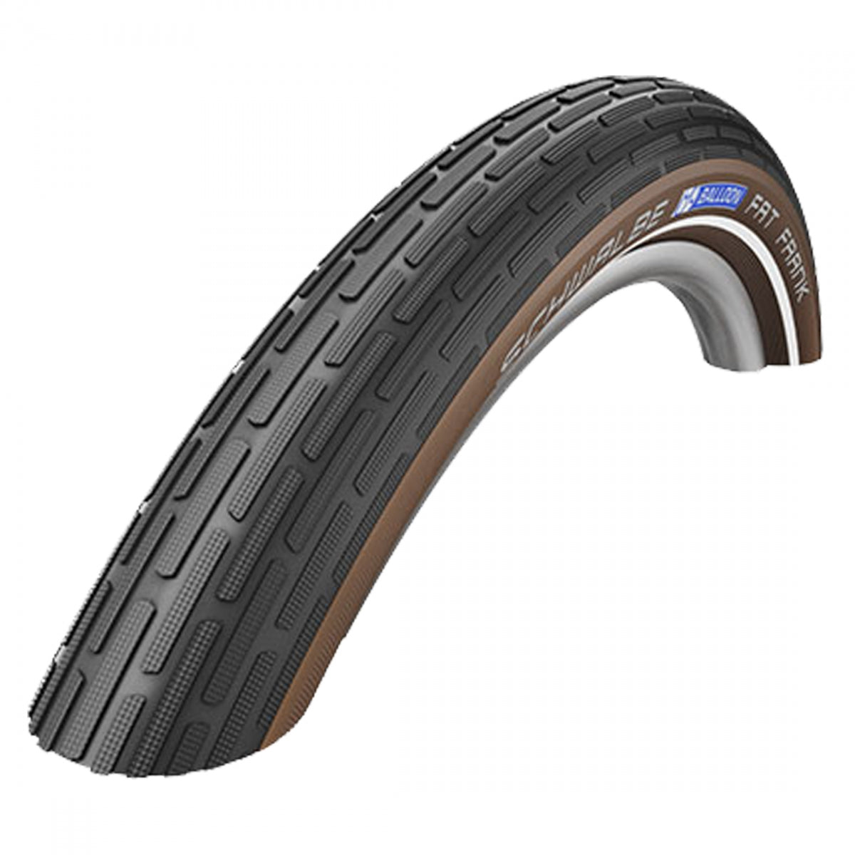 SCHWALBE TIRE SWB FAT FRANK 700x50 (28x2.0) ACTIVE K-GUARD BK/CFE/REF WIRE - SCHWALBE