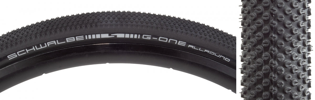 SCHWALBE TIRE SWB G-ONE ALLROUND 700x35 PERF R-GUARD BK/BSK ADDIX TLR E25 FOLD - SCHWALBE