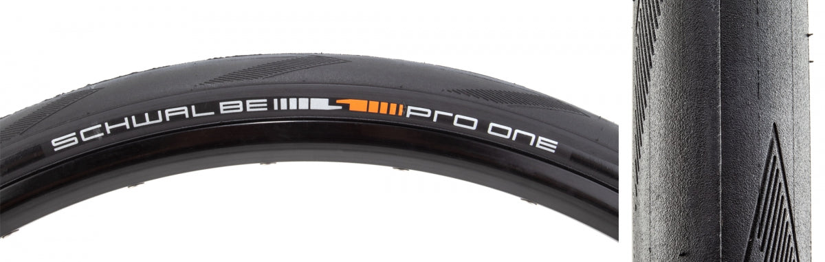 SCHWALBE TIRE SWB PRO ONE 700x30 EVO S-RACE V-GUARD BK/BSK ADDIX RACE TLE FOLD - SCHWALBE