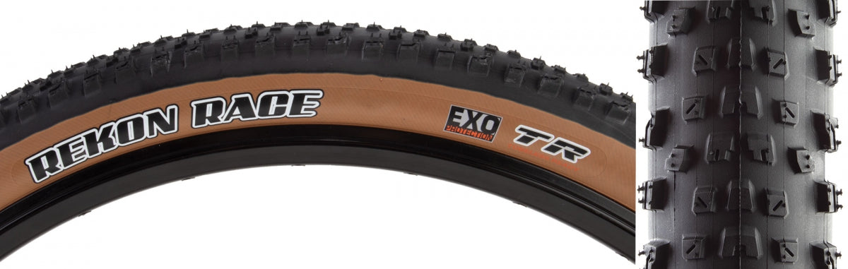 MAXXIS TIRE MAX REKON RACE 29x2.4 BK/TAN FOLD/60 DC/EXO/TR/WT - MAXXIS