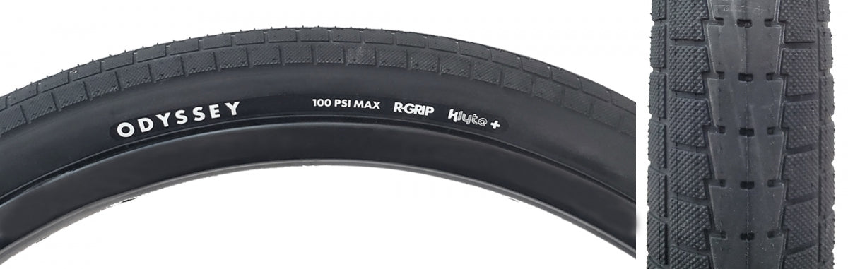 ODYSSEY TIRE ODY SUPER CIRCUIT 20x2.1 K-LYTE+/120tpi/110psi BK/BK FOLD - ODYSSEY