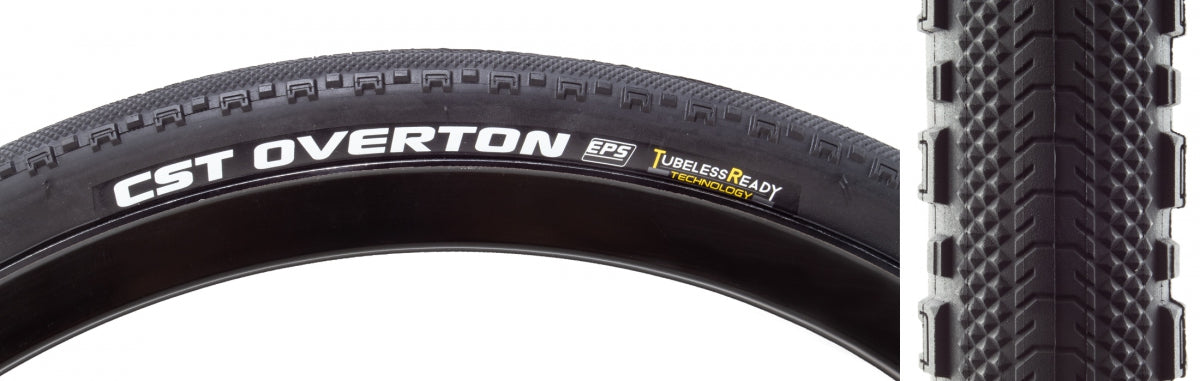 CST PREMIUM TIRE CSTP OVERTON 700x40 BK/BK FOLD DC/EPS/TR - CST PREMIUM