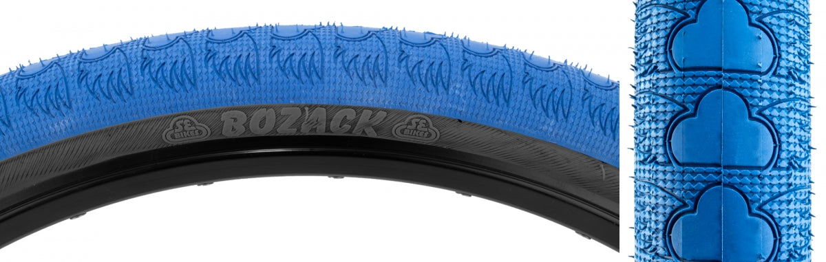 SE BIKES TIRE SE BIKES SE BOZACK 24x2.4 BU/BK WIRE/27/MPC - SE BIKES
