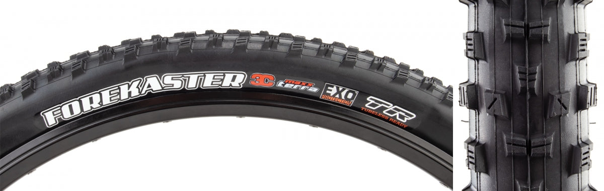 MAXXIS TIRE MAX FOREKASTER 29x2.4 BK FOLD/60 3T/EXO/TR/WT - MAXXIS