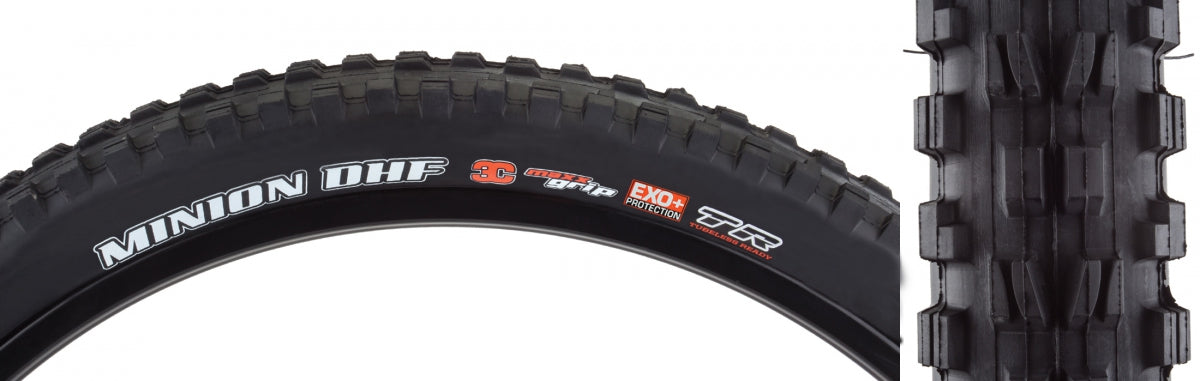 MAXXIS TIRE MAX MINION DHF 27.5x2.5 BK FOLD/60 3CG/EXO+/TR/WT - MAXXIS