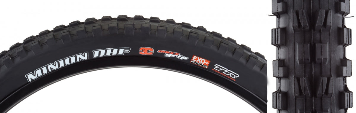 MAXXIS TIRE MAX MINION DHF 29x2.5 BK FOLD/60 3CG/EXO+/TR/WT - MAXXIS