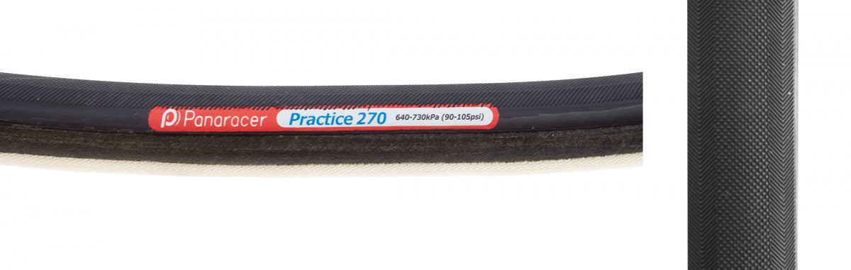PANARACER TIRE TUBULAR PAN PRACTICE 700x22.5 BK/BK 42mm REMOVABLE VALVE FOLD - PANARACER